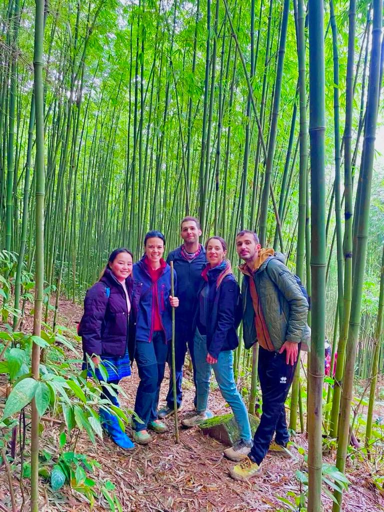 Bamboo forest trekking with Trekking Sapa Chu