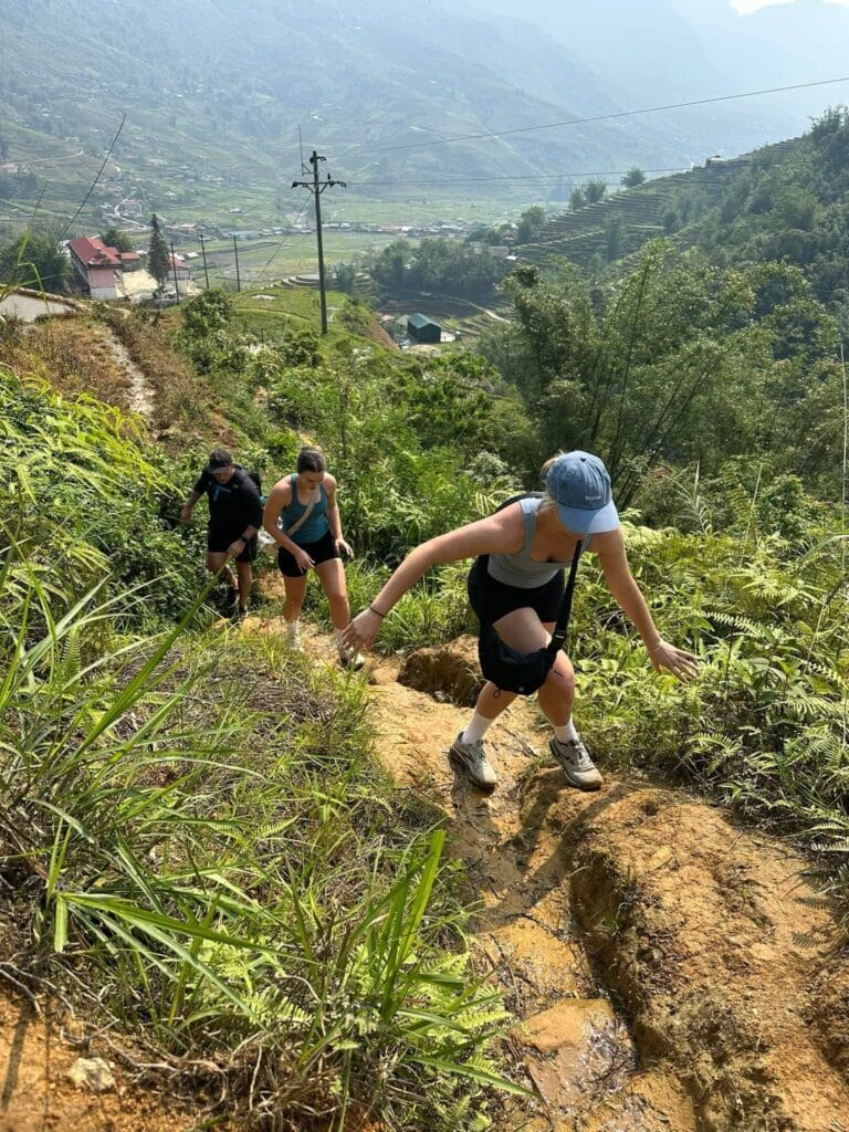 Trekking Sapa Chu with local guides